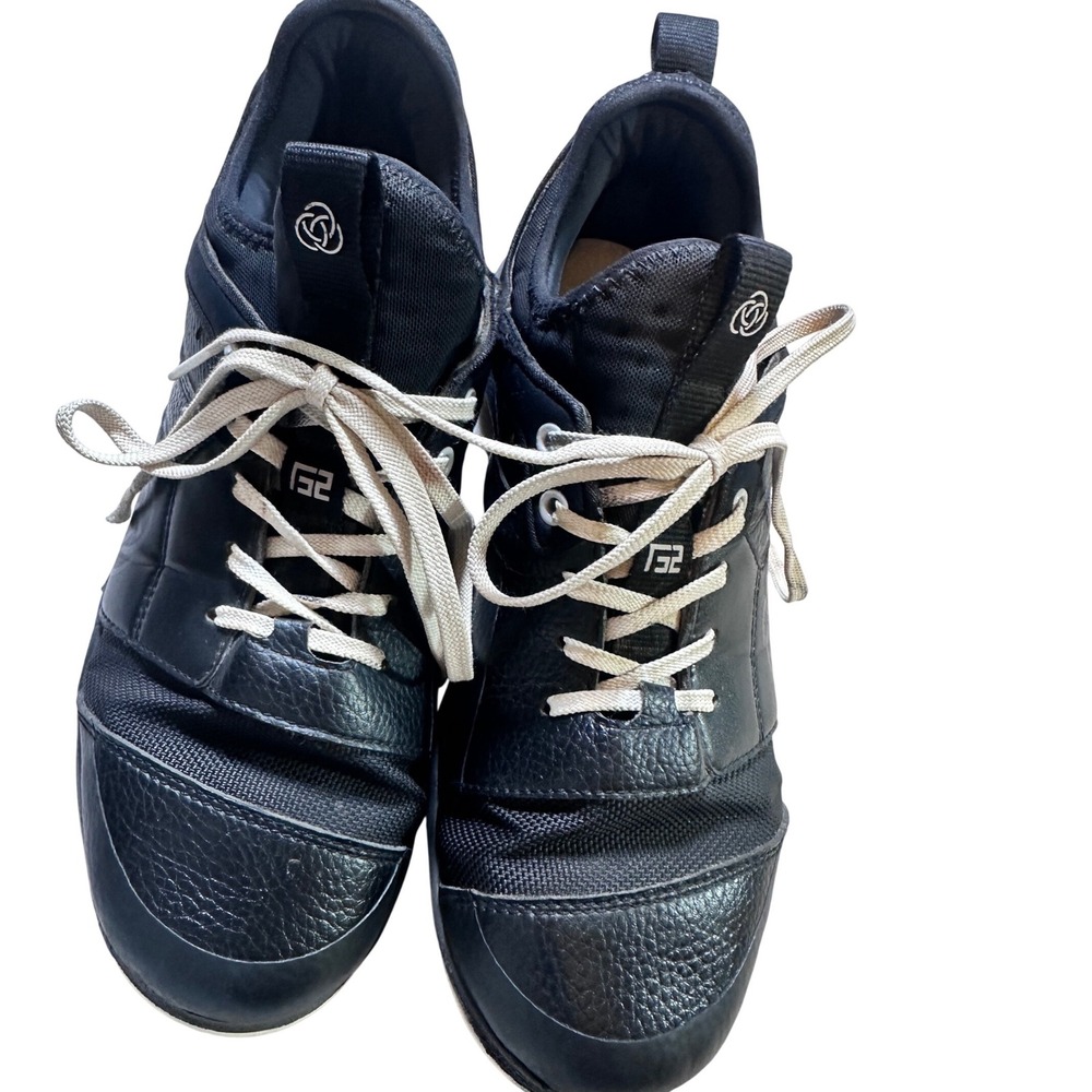 Athalonz GF2-Turf Mens Golf/ baseball Shoes Black Low Top Sneakers Size 10